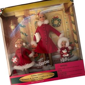 Barbie - 1999 Holiday Christmas Sisters Gift Set